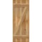 Ekena Millwork Joined Board-n-Batten Shutters w/Z-Bar, Rough Sawn Western Red Cedar, 16 1/8W x 41H, PR RBJ06Z16X041RWR - alternate 5